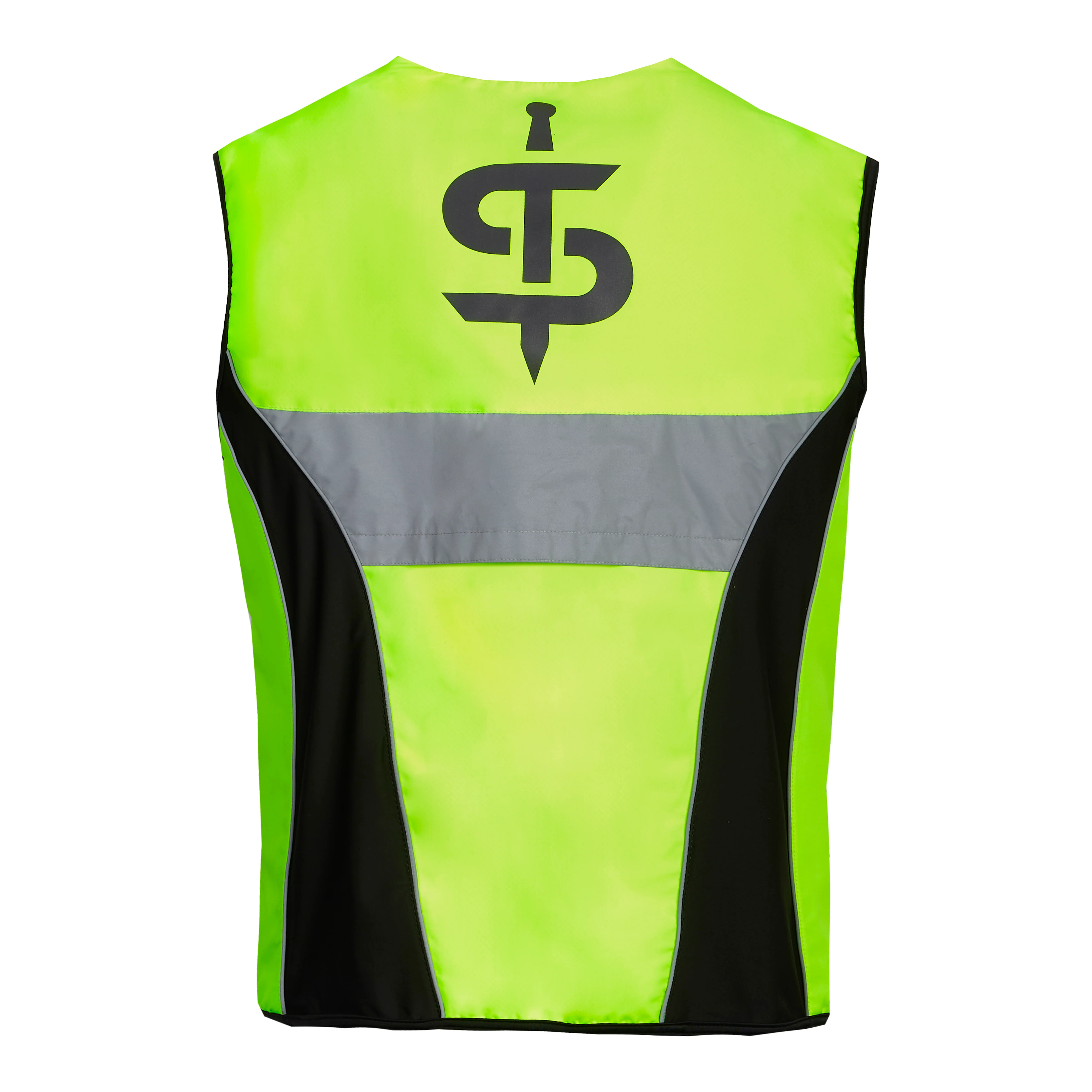 Spark Yellow Fluorescent Visibility Vest - Image 9