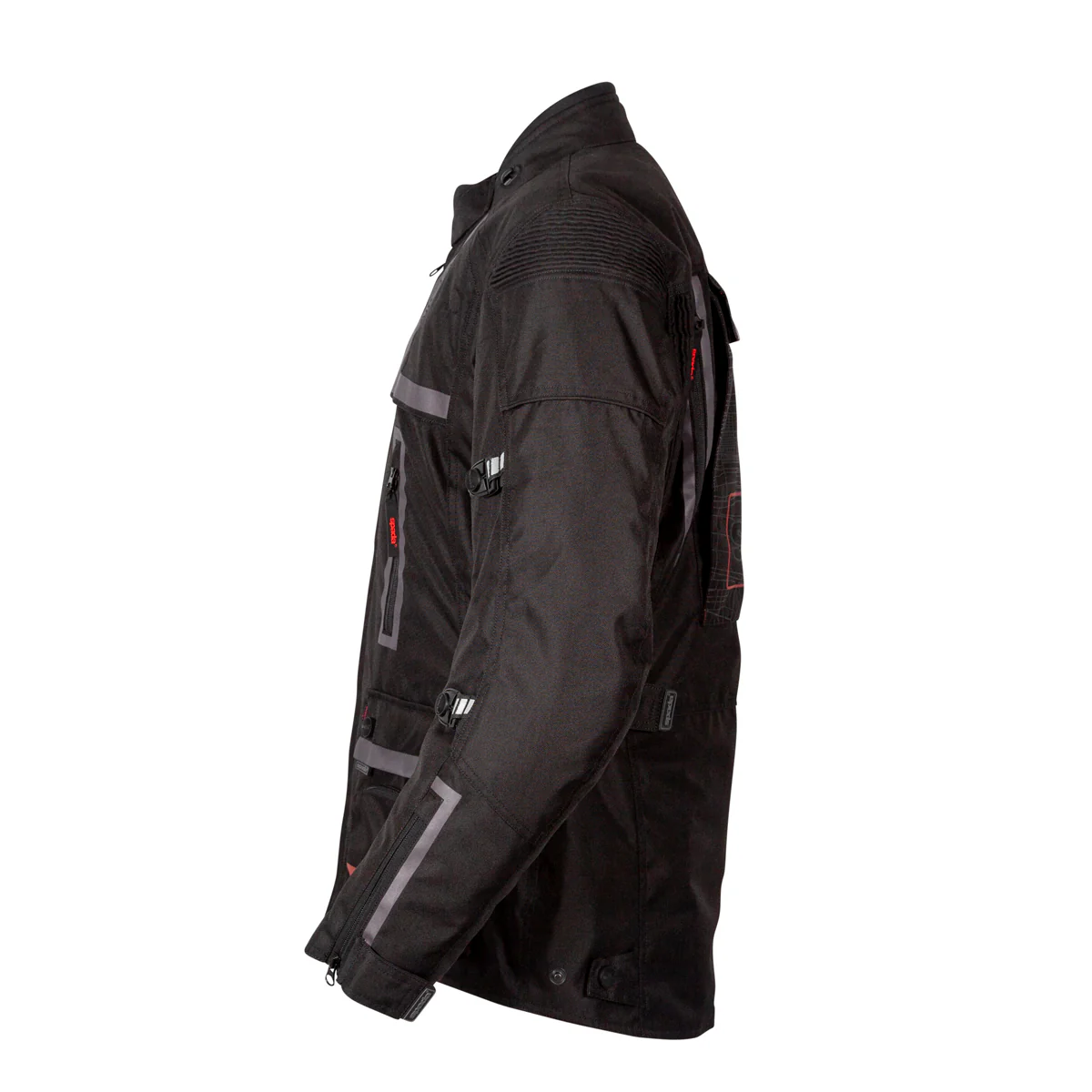 Tucson Black Motorcycle Jacket - Image 3