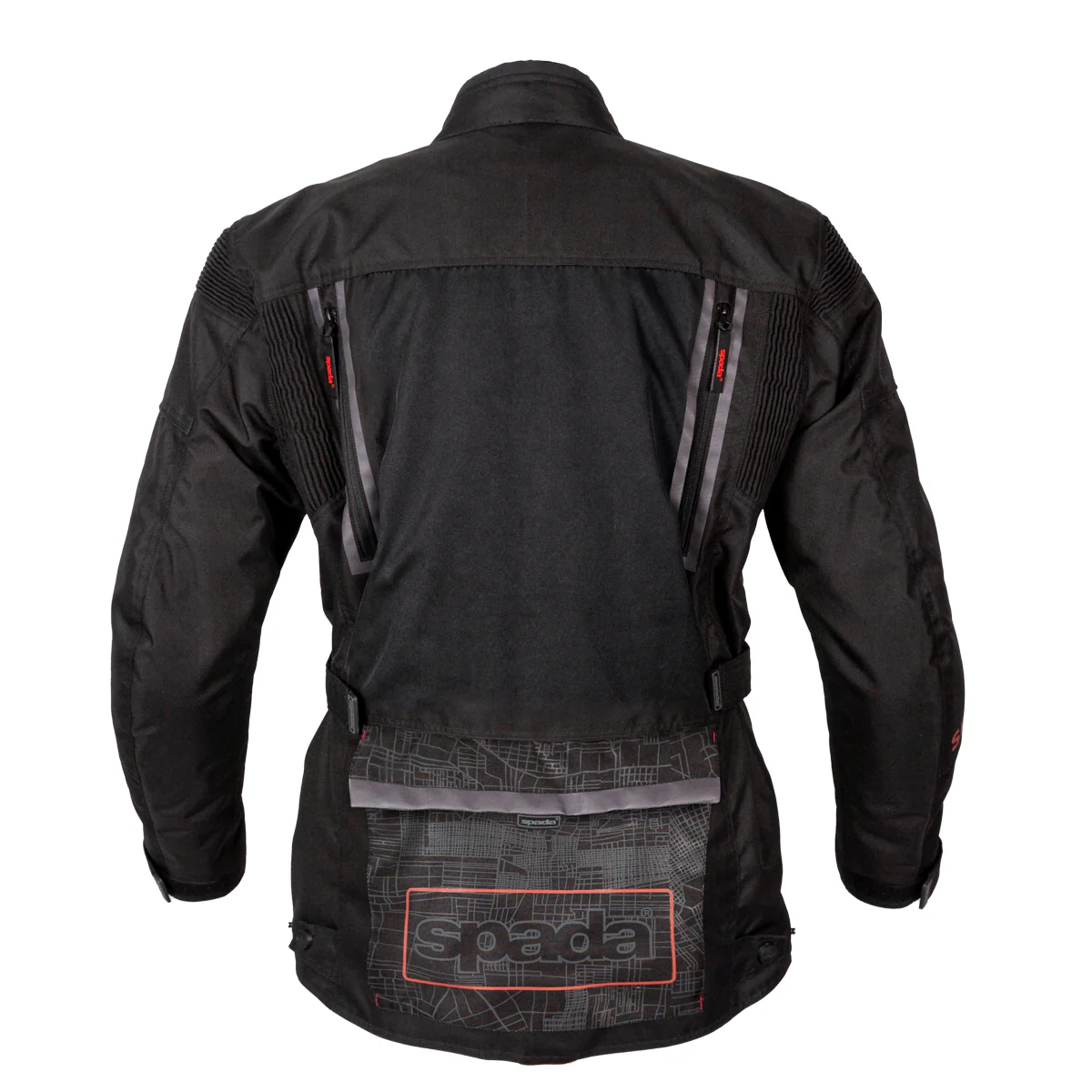 Tucson Black Motorcycle Jacket - Image 4