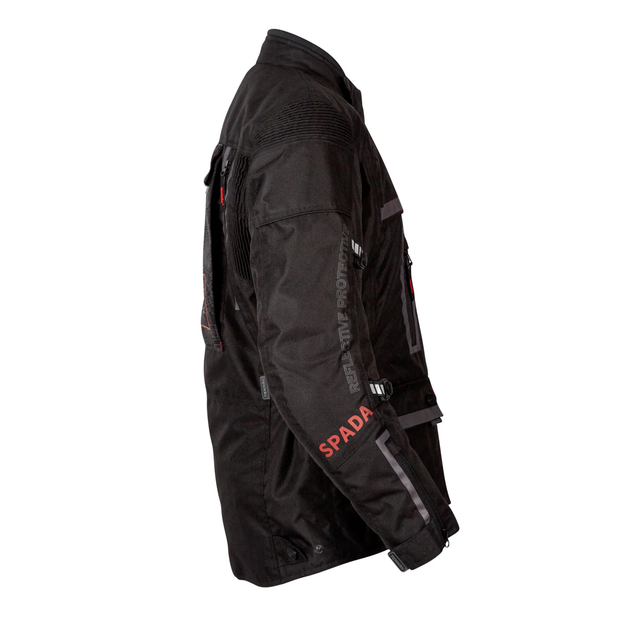 Tucson Black Motorcycle Jacket - Image 5