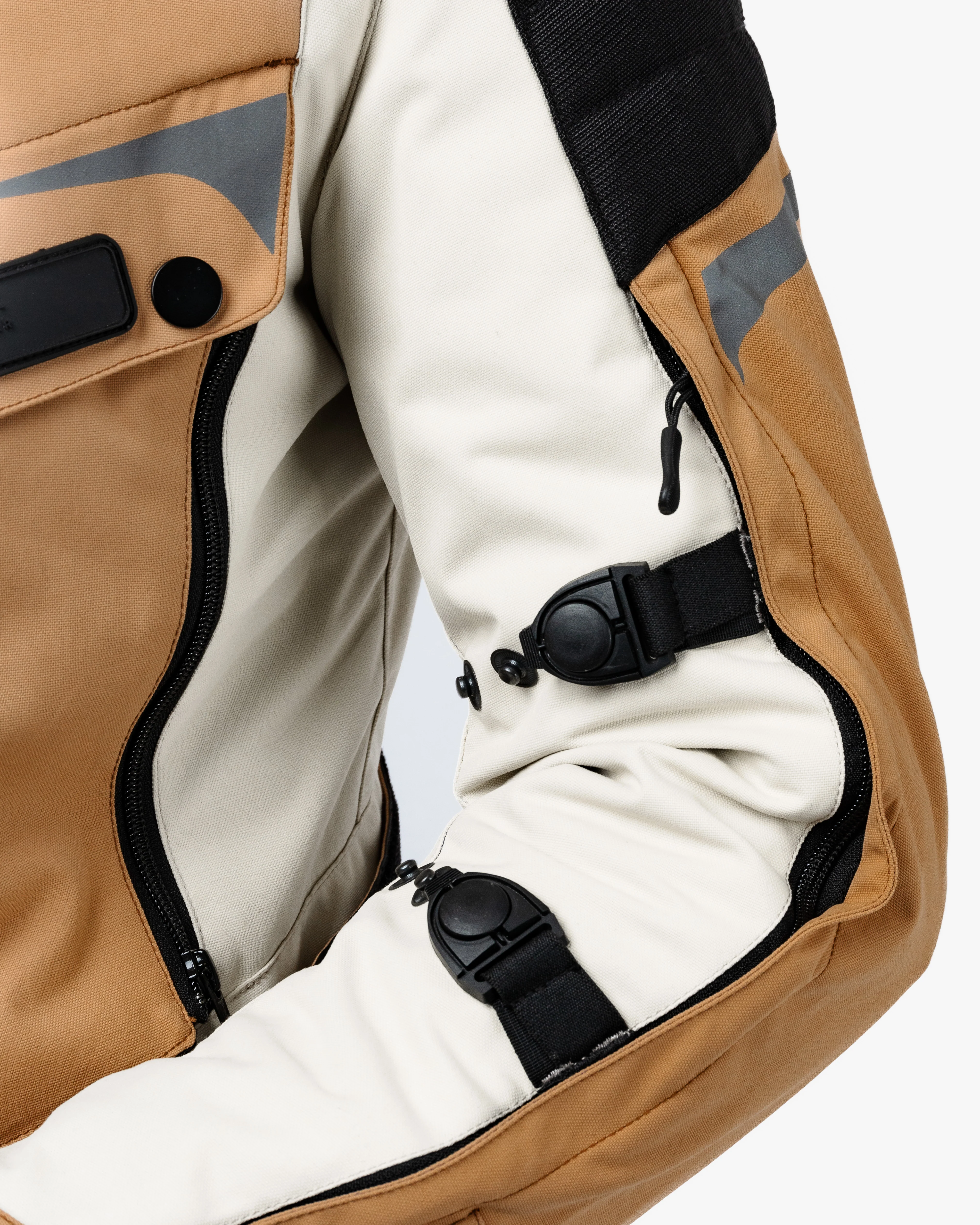 Vanguard Desert Sand Motorcycle Jacket - Image 11