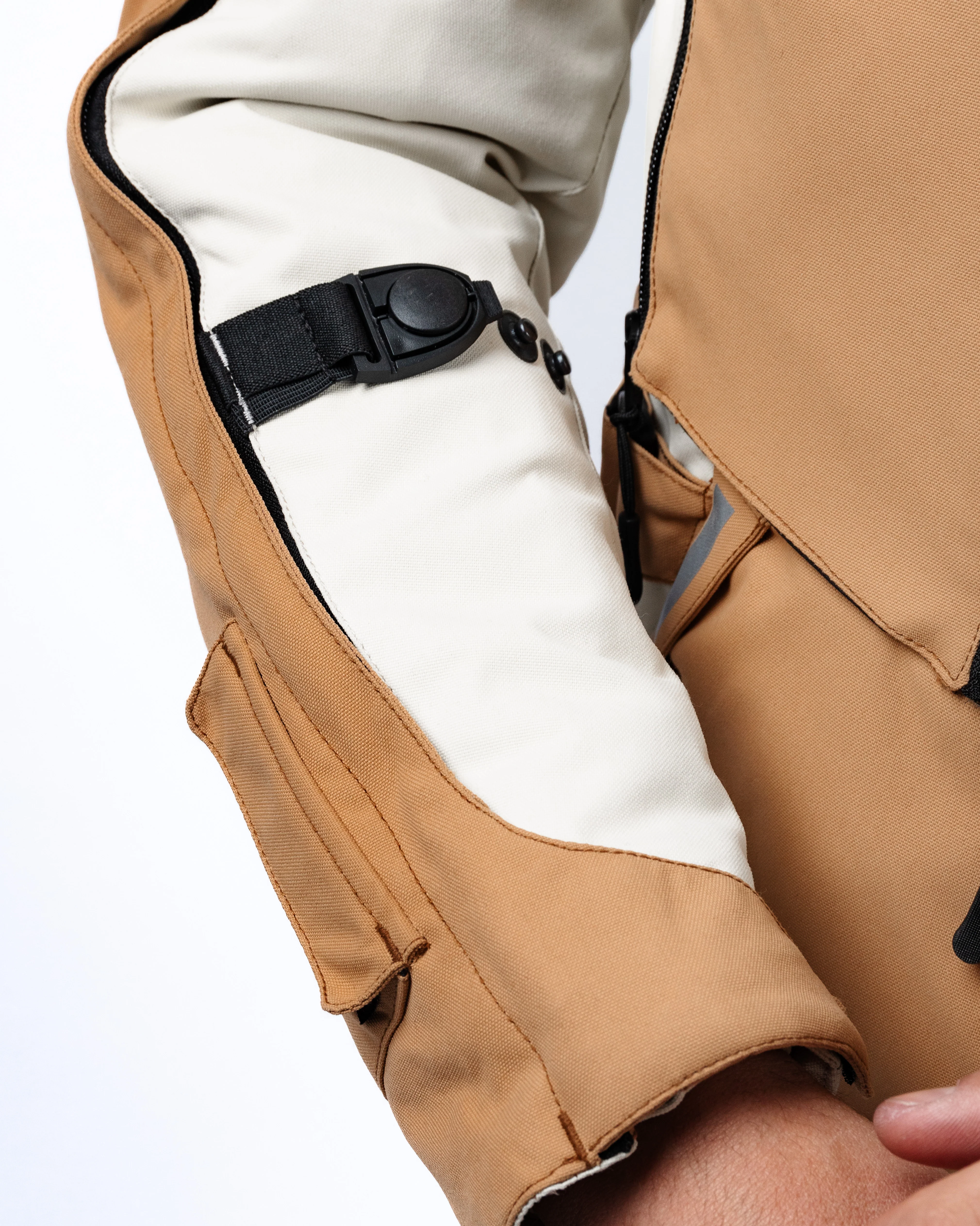 Vanguard Desert Sand Motorcycle Jacket - Image 12