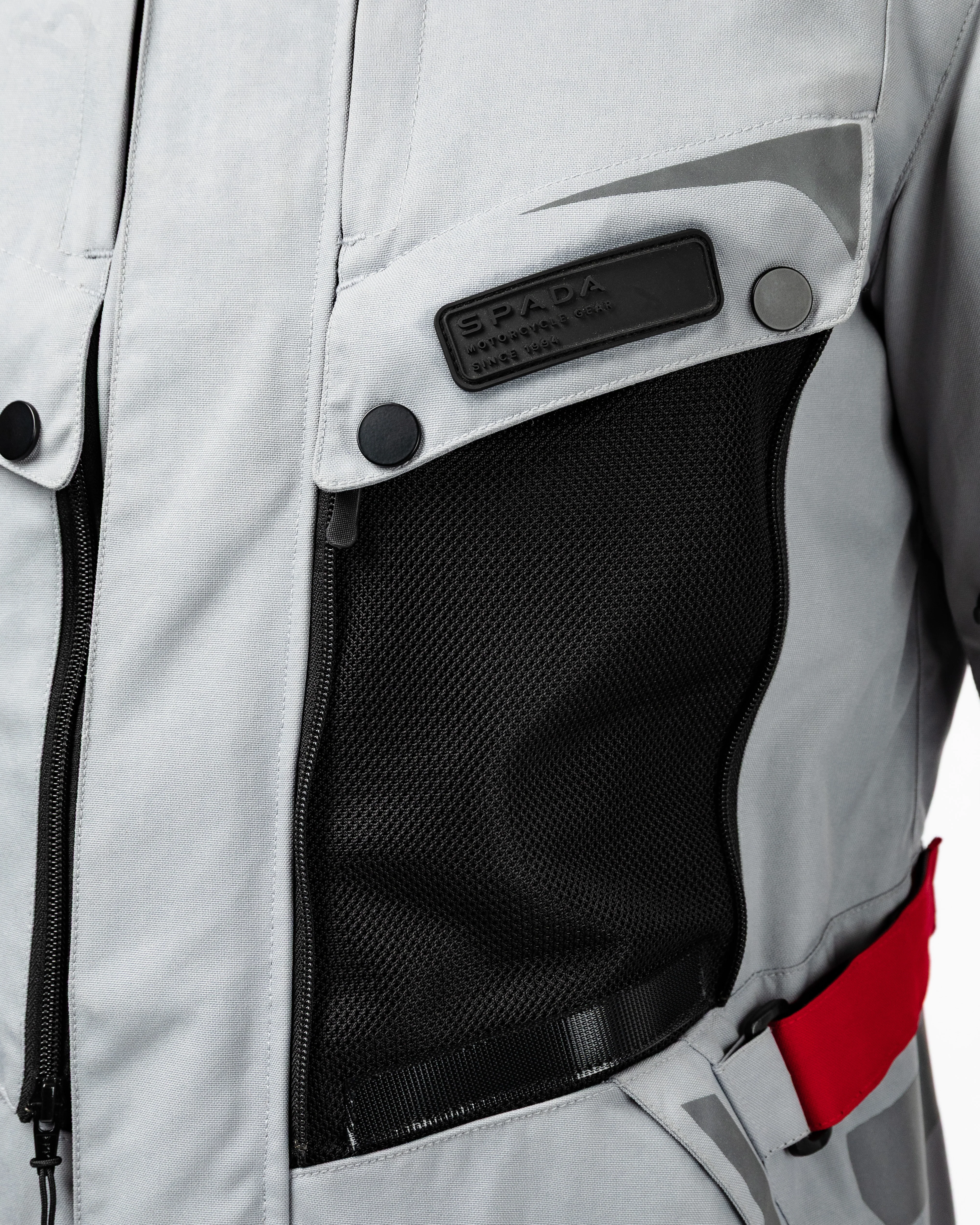 Vanguard Racing Grey Motorcycle Jacket - Image 16