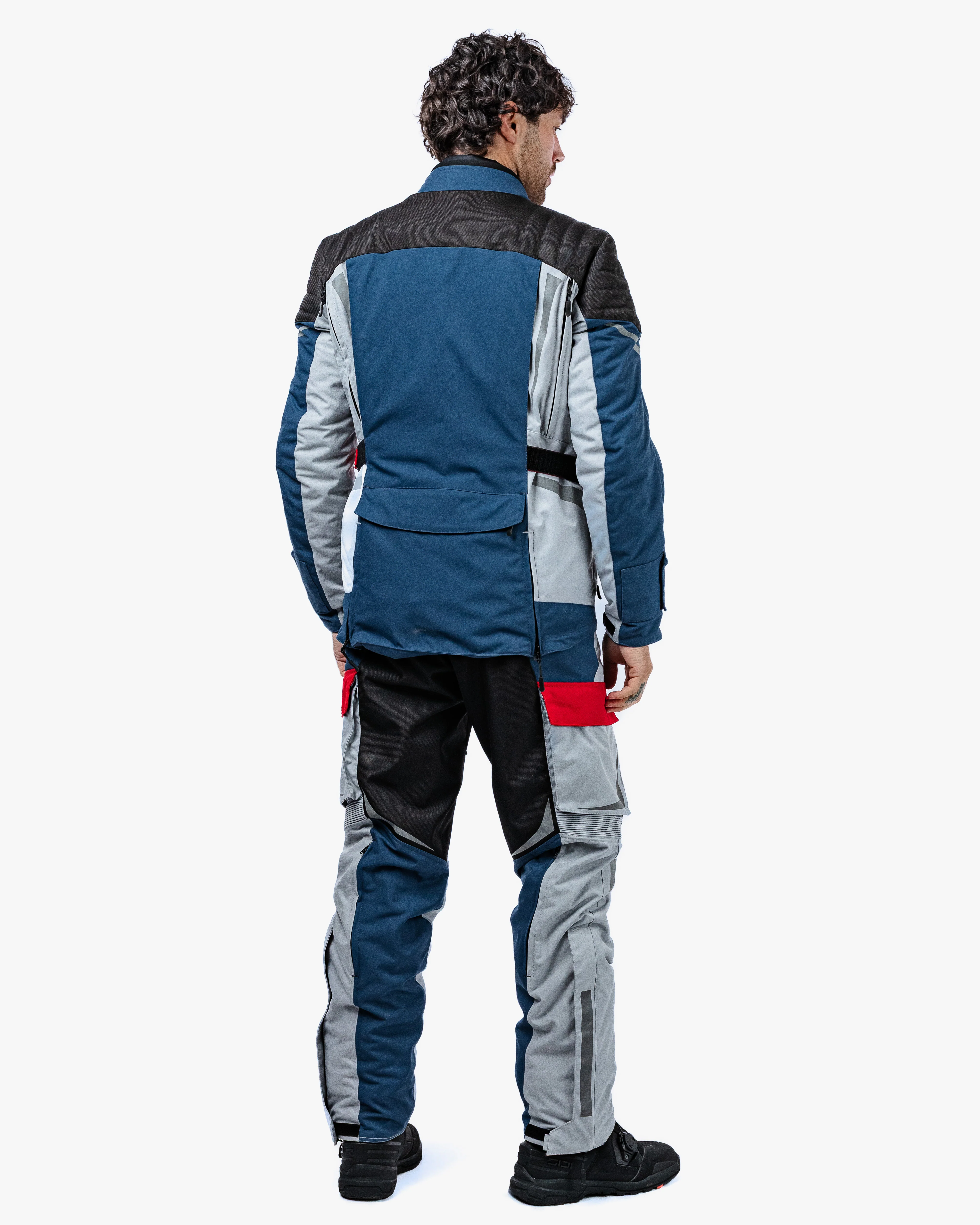 Vanguard Racing Grey Motorcycle Jacket - Image 4