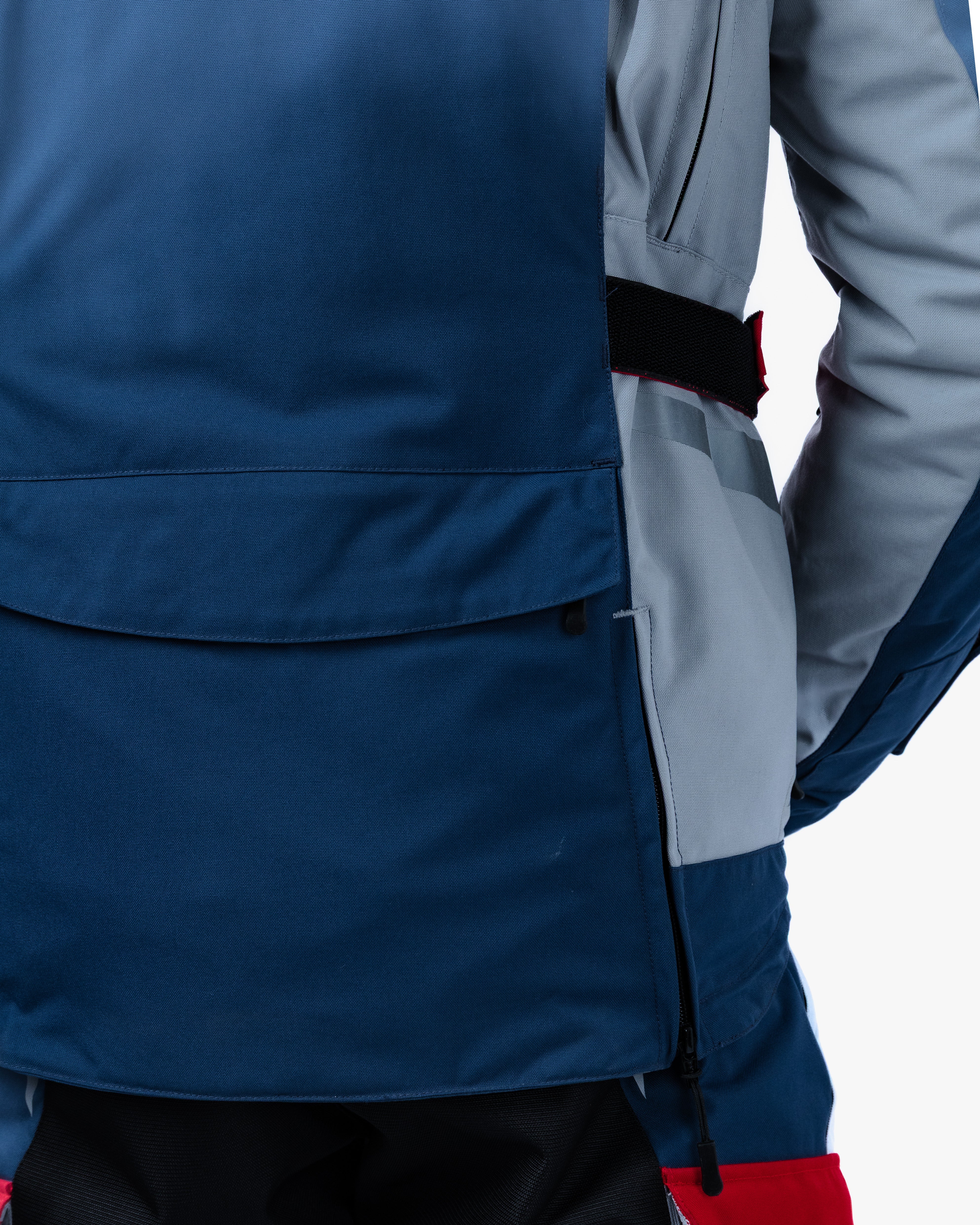 Vanguard Racing Grey Motorcycle Jacket - Image 6