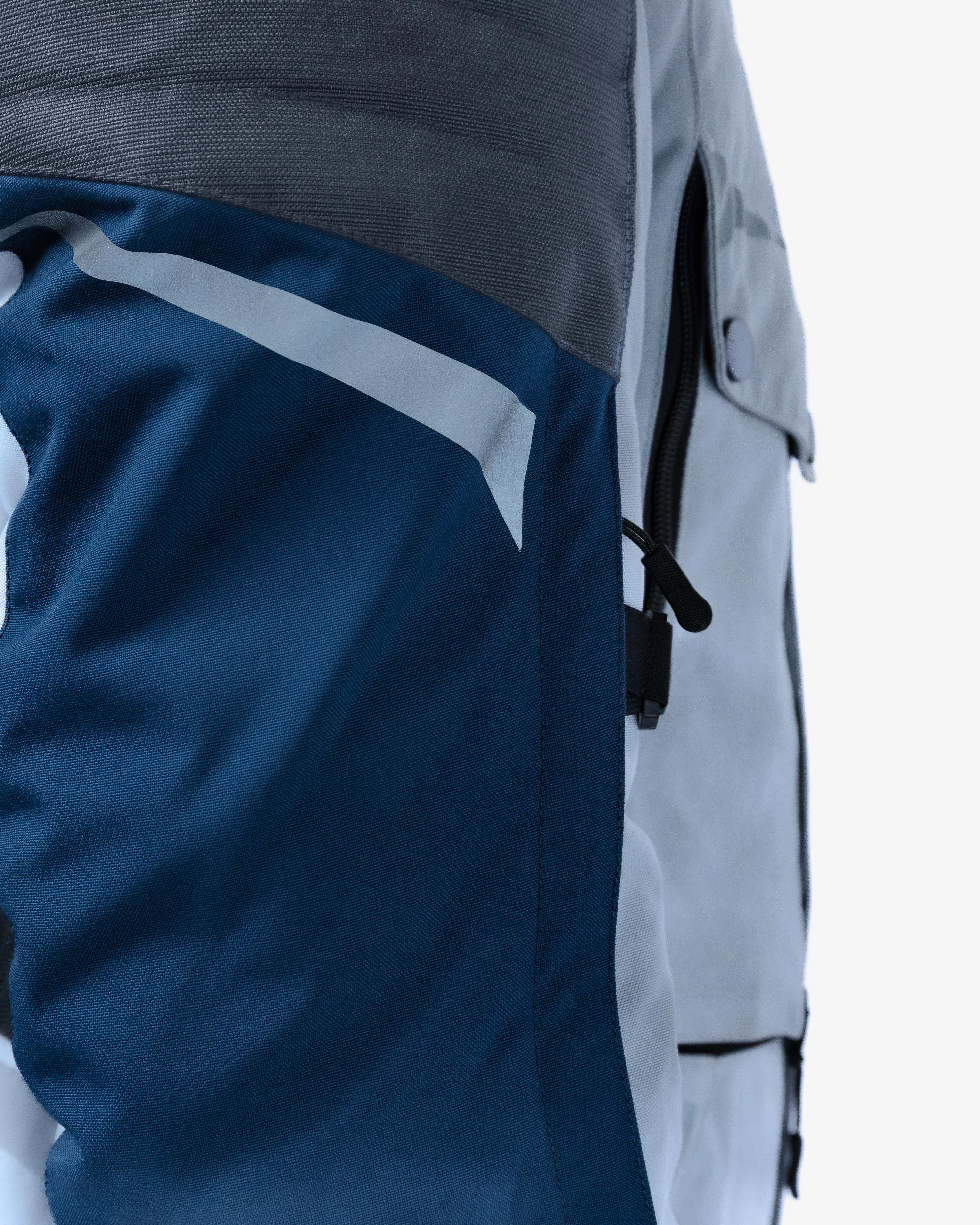 Vanguard Racing Grey Motorcycle Jacket - Image 7