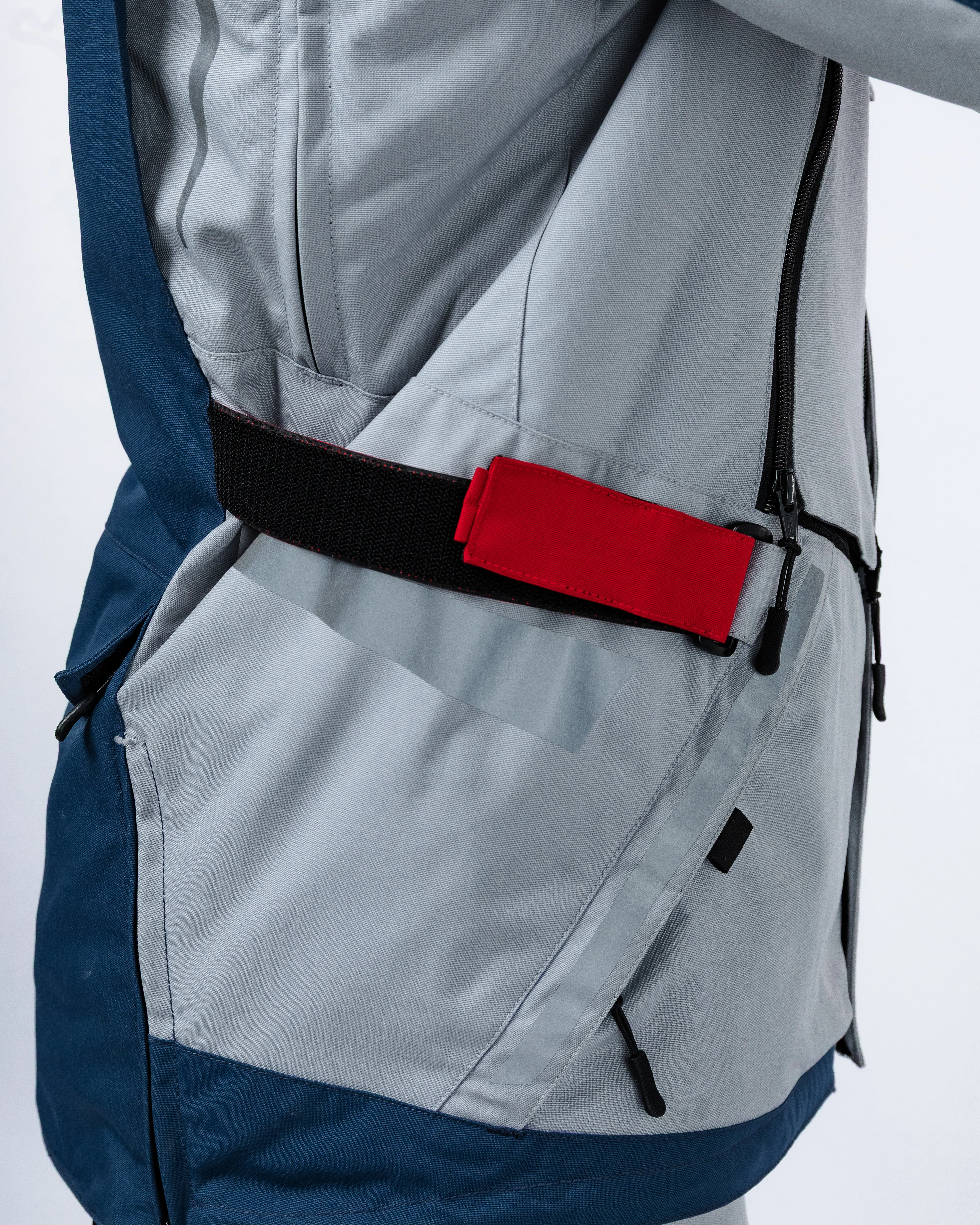 Vanguard Racing Grey Motorcycle Jacket - Image 8