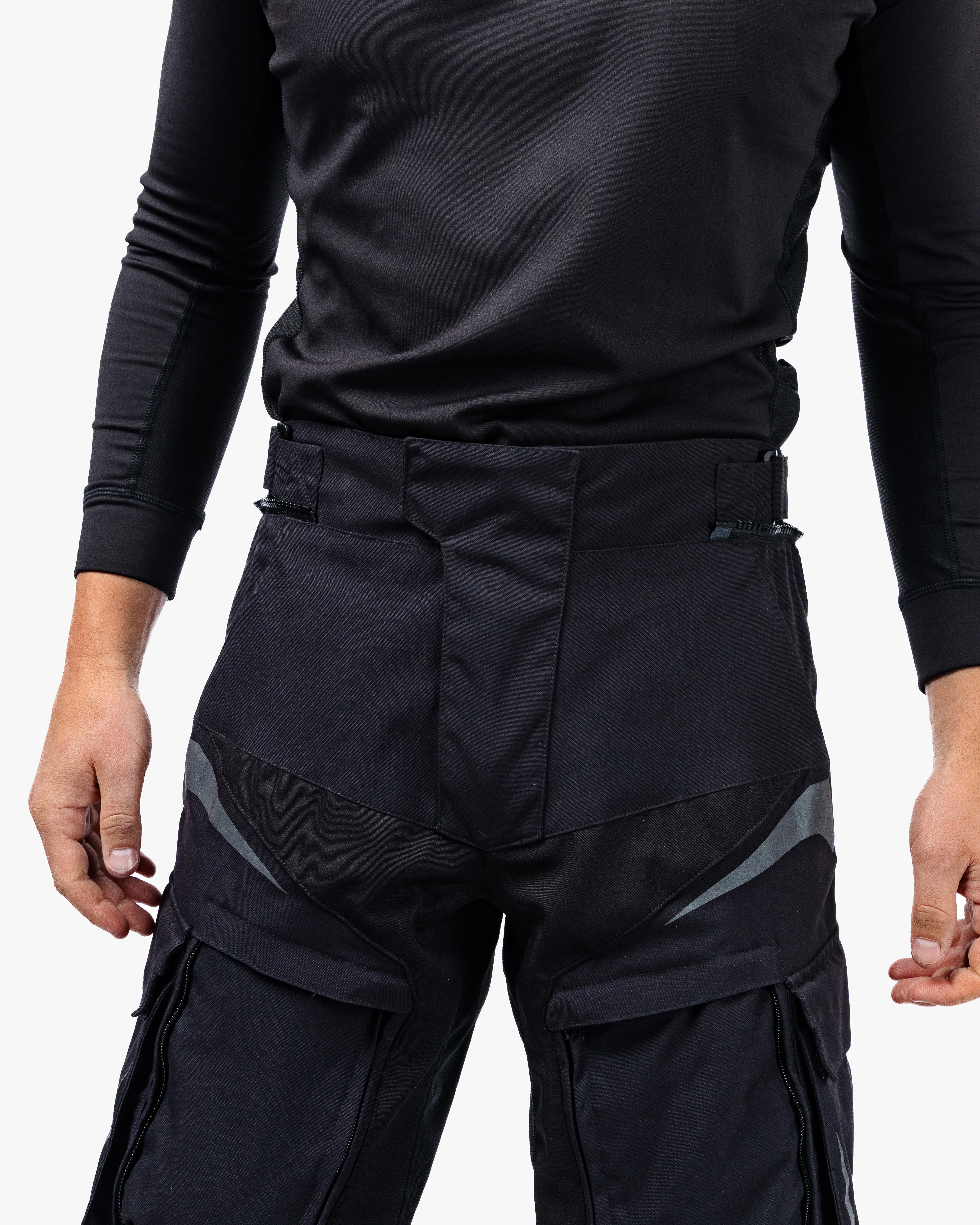 Vanguard Stealth Black Motorcycle Trousers - Image 13