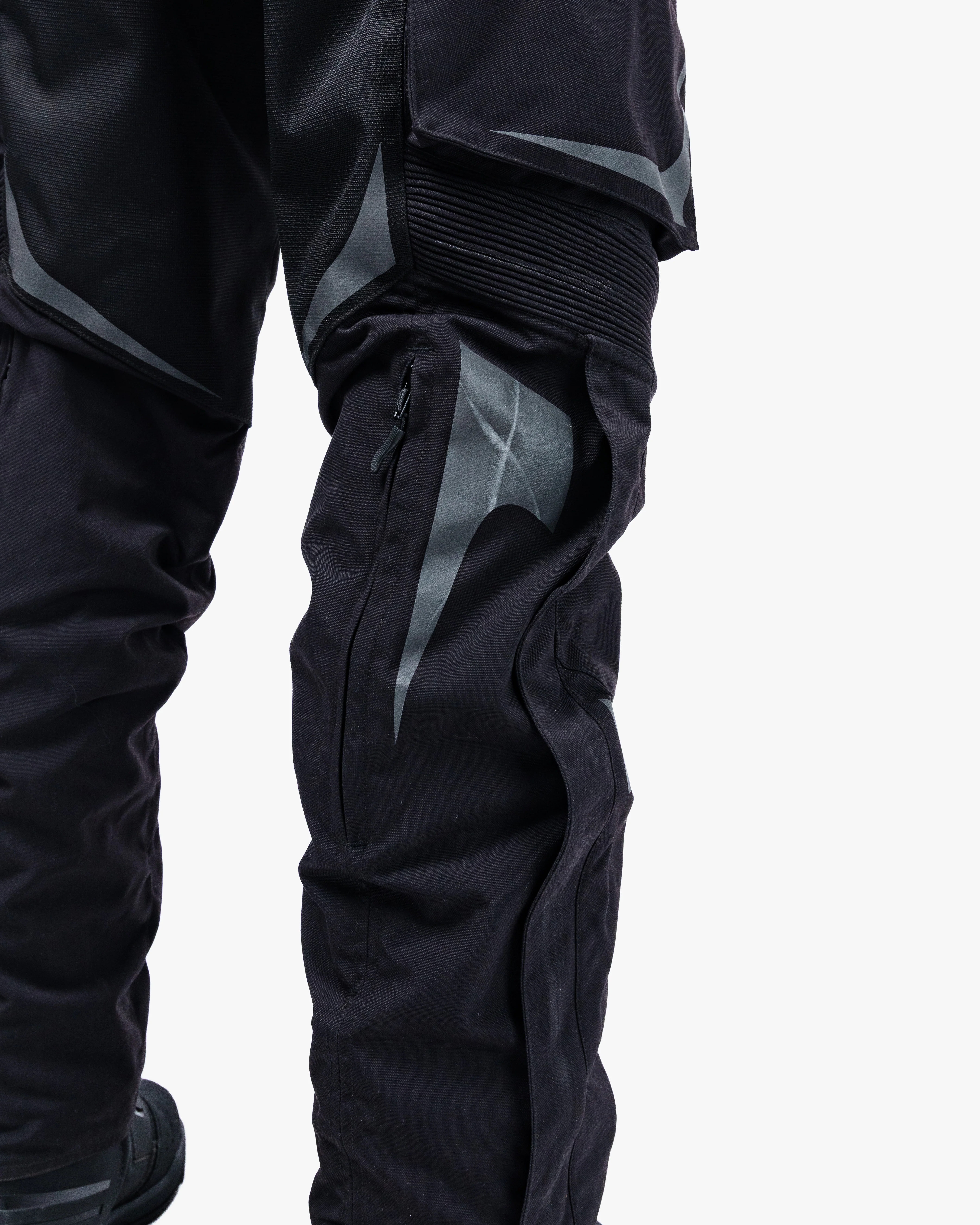 Vanguard Stealth Black Motorcycle Trousers - Image 7