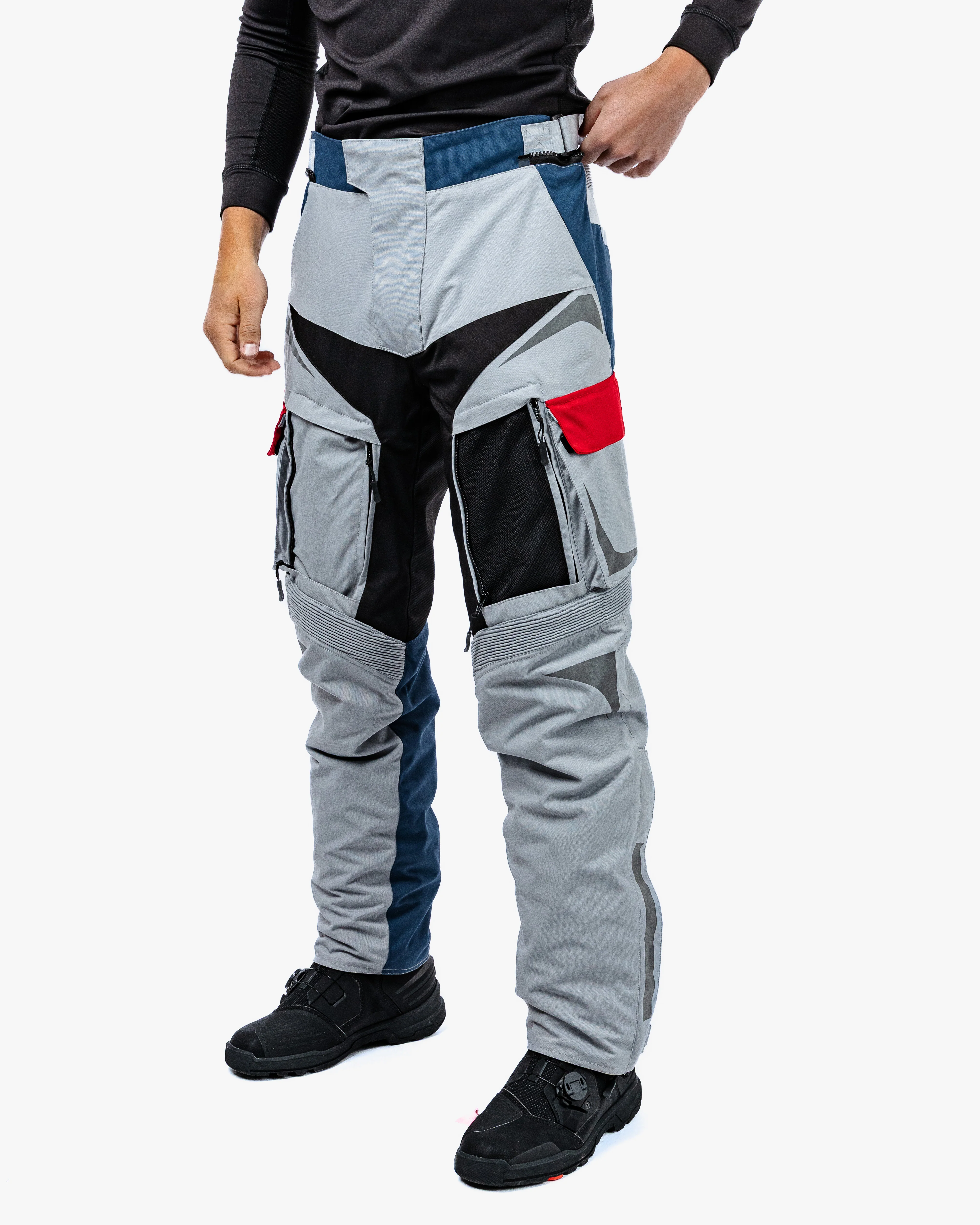 Vanguard Racing Grey Motorcycle Trousers - Image 13