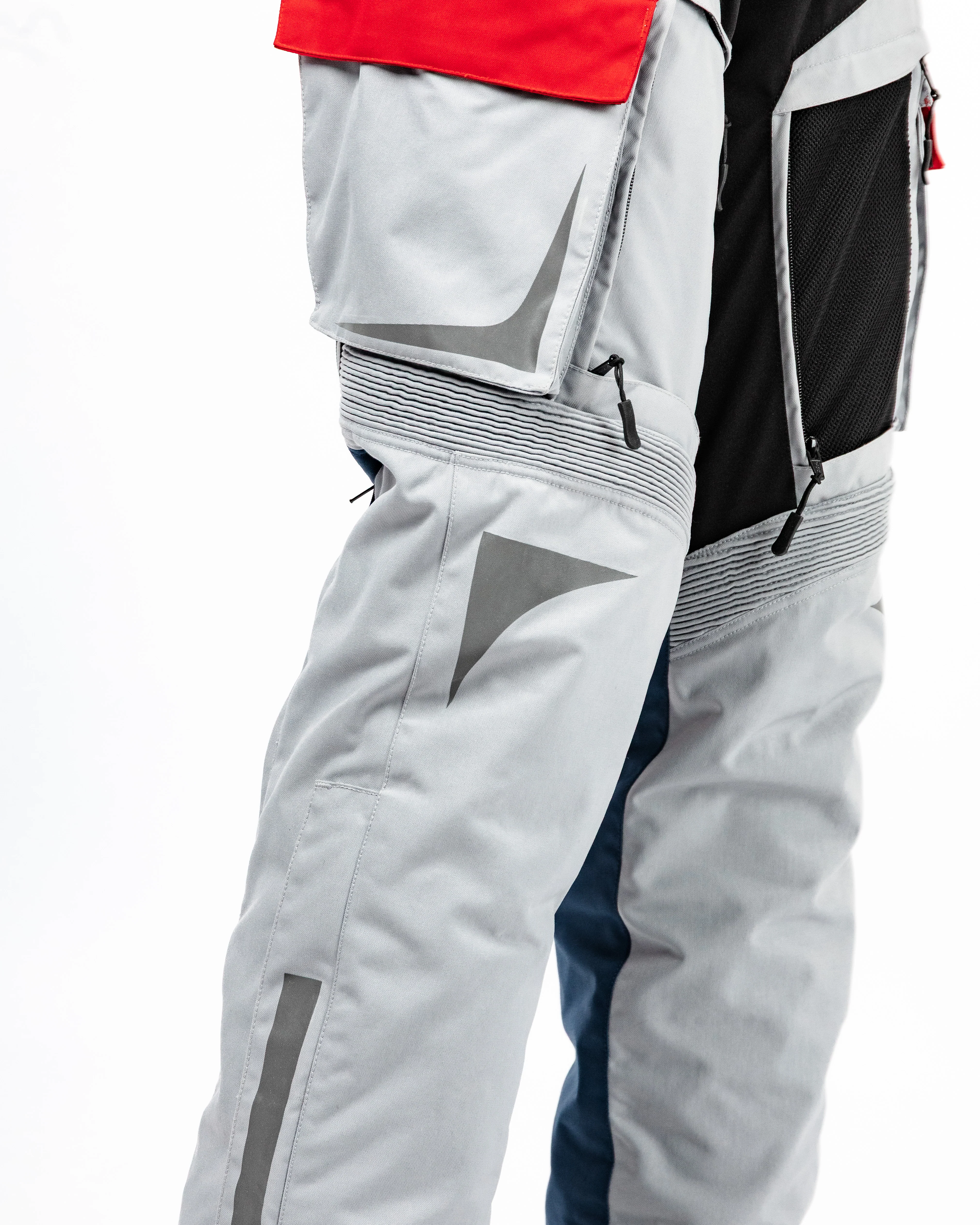 Vanguard Racing Grey Motorcycle Trousers - Image 16